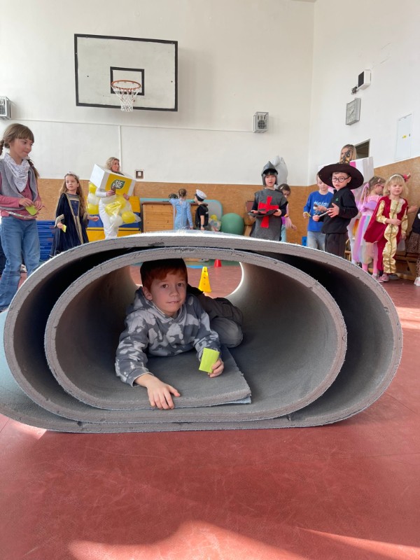 Karnevalový rej v družině