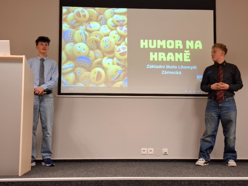 Druhé místo v krajském kole Prezentiády!