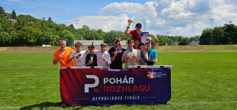První místo v krajském kole Poháru rozhlasu!