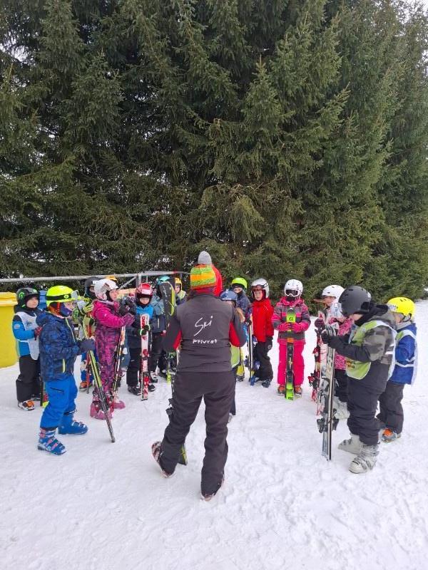 Lyžáček při školní družině