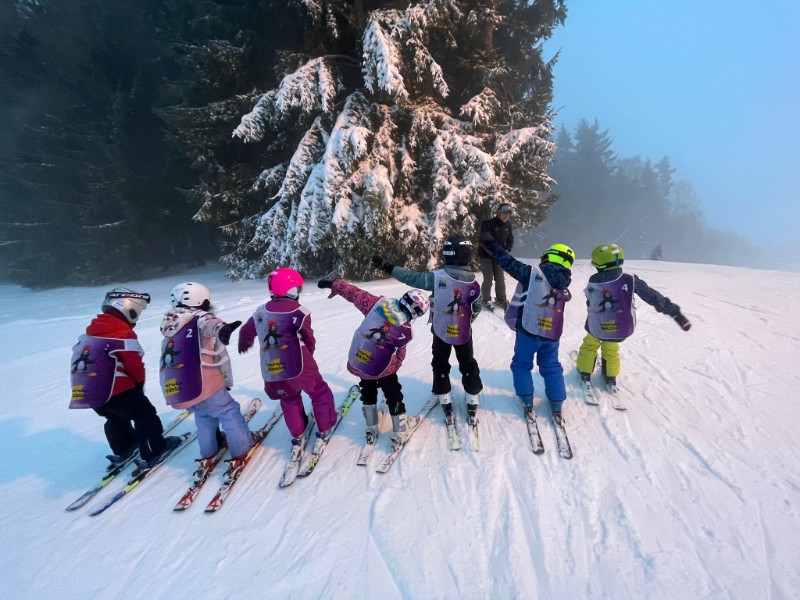 Lyžáček při školní družině