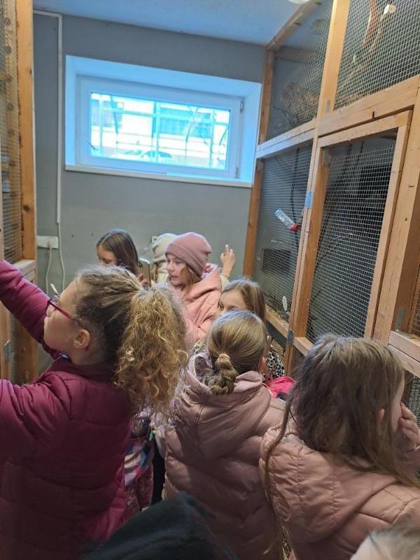 Exkurze - zahradnická škola - chov exotických zvířat