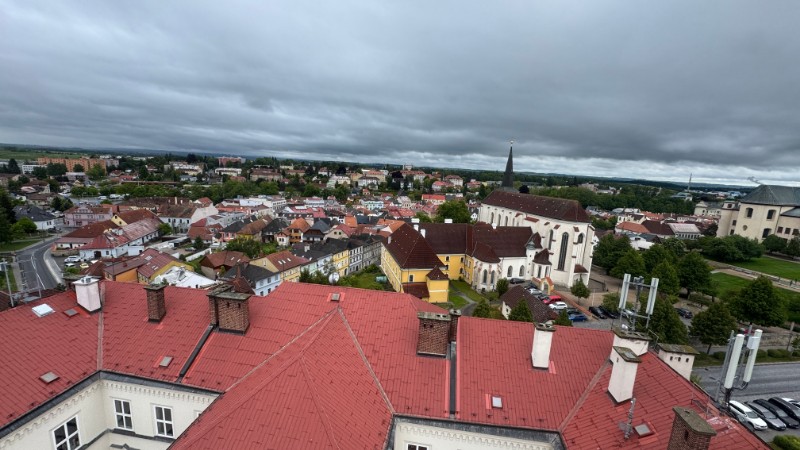 Taktické cvičení hasičů spojené s evakuací školy