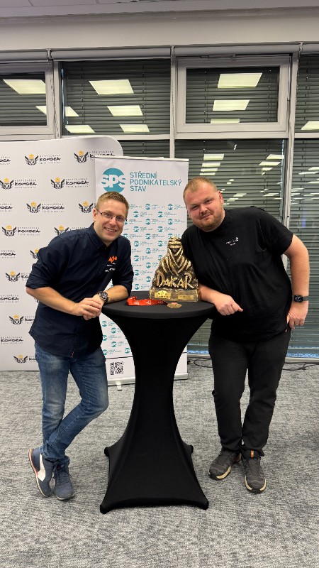 Třetí místo v republikovém kole v soutěže T-profi