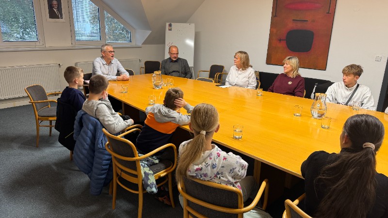 Návštěva z partnerské školy ZŠ Štefana Kluberta v Levoči