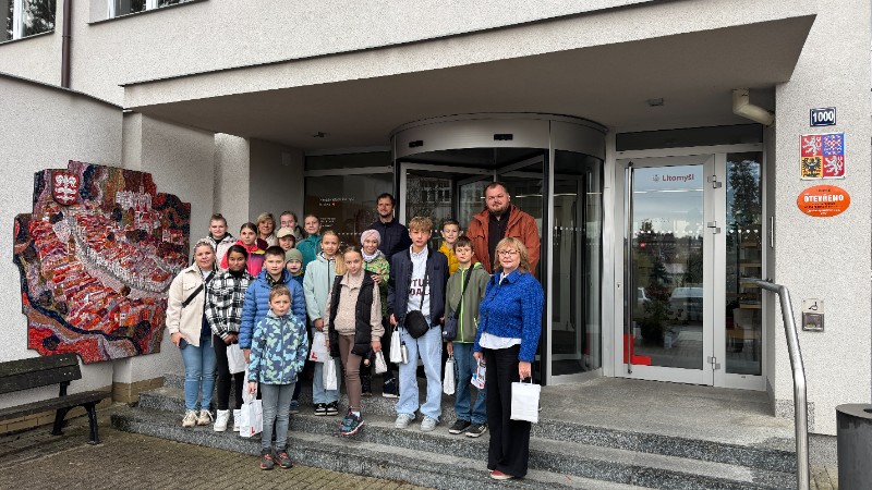 Návštěva z partnerské školy ZŠ Štefana Kluberta v Levoči