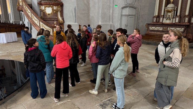 Návštěva z partnerské školy ZŠ Štefana Kluberta v Levoči