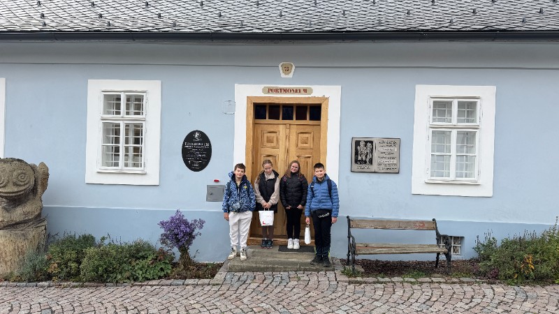 Návštěva z partnerské školy ZŠ Štefana Kluberta v Levoči