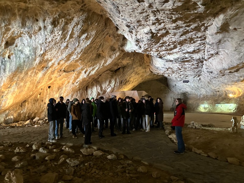 Exkurze deváťáků do Sloupsko-šošůvských jeskyní a do Jaderné elektrárny Dukovany