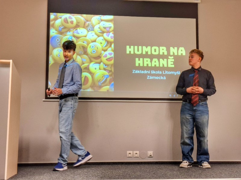 Druhé místo v krajském kole Prezentiády!