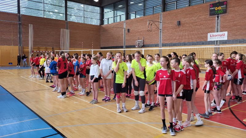 Druhé místo v přehazované