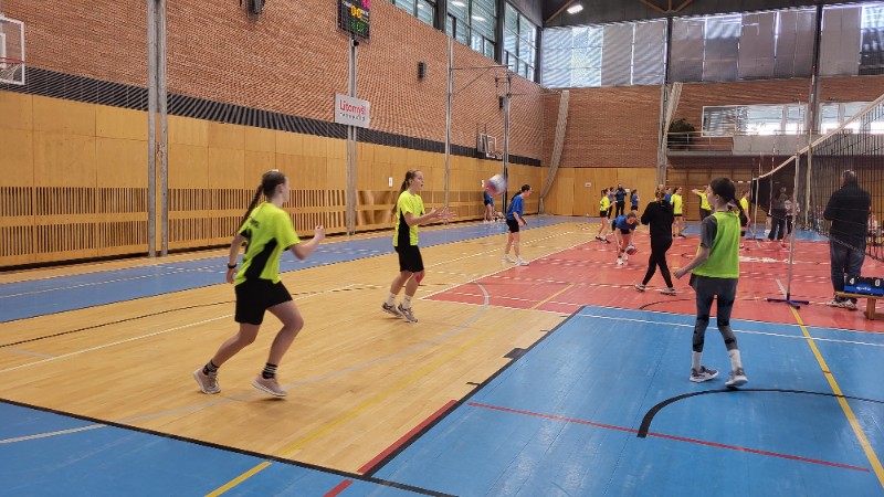 Druhé místo v přehazované Druhé místo v přehazované