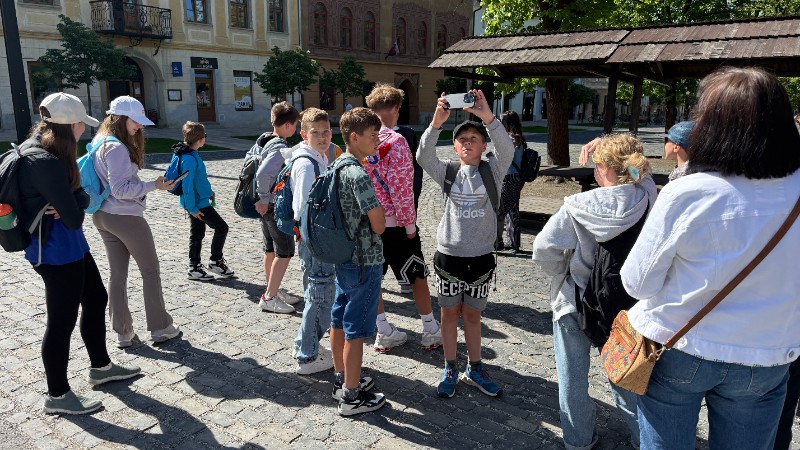 Návštěva partnerské školy Štefana Kluberta v Levoči
