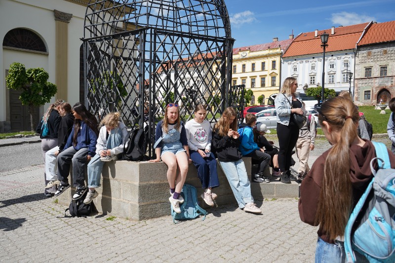 Návštěva partnerské školy Štefana Kluberta v Levoči