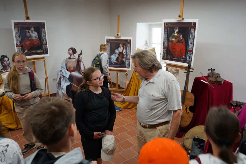 Návštěva partnerské školy Štefana Kluberta v Levoči