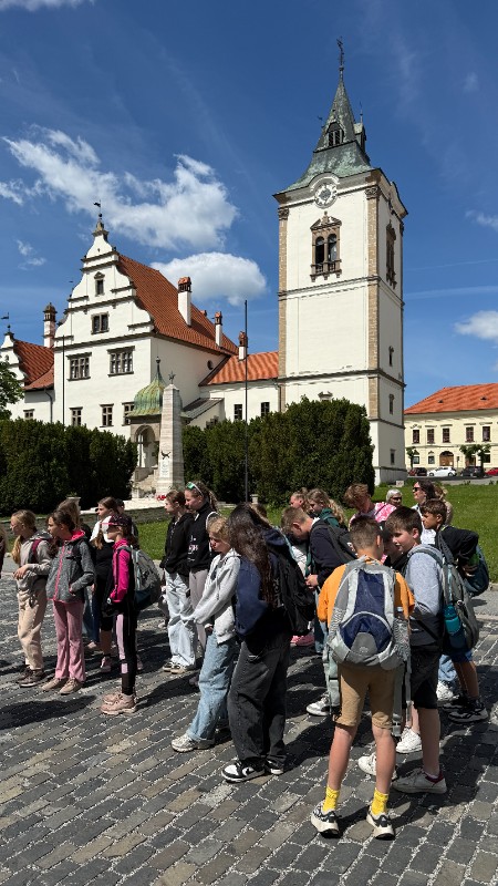 Návštěva partnerské školy Štefana Kluberta v Levoči
