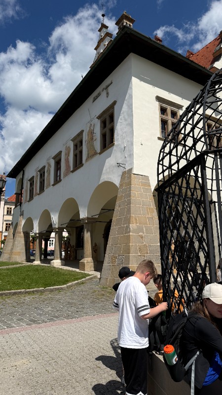 Návštěva partnerské školy Štefana Kluberta v Levoči