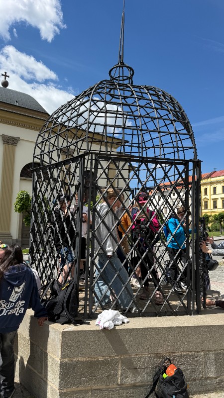 Návštěva partnerské školy Štefana Kluberta v Levoči