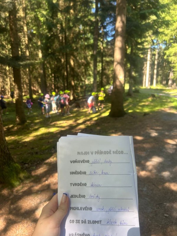 Prázdninová družina Cesta z města