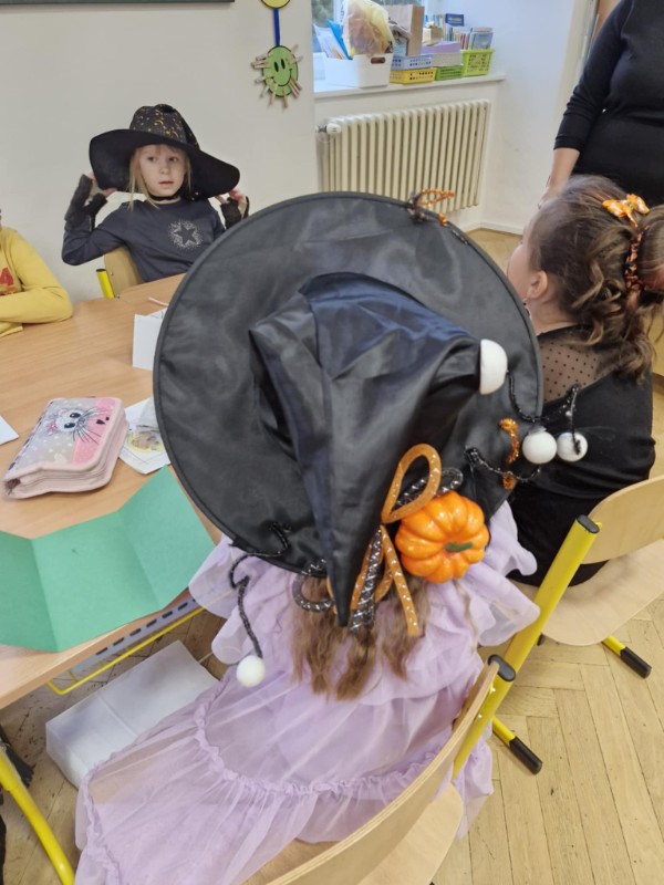 Halloweenský den v 2. ročníku