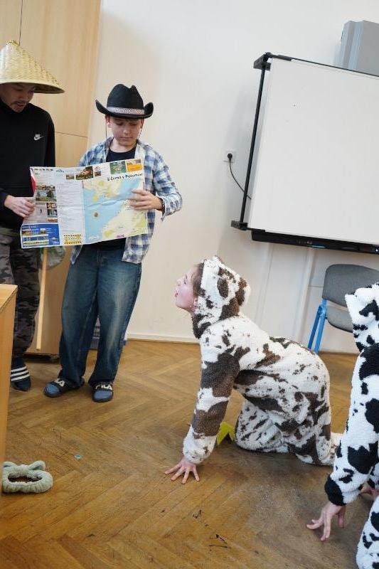 Divadelní představení žáků 7. ročníku