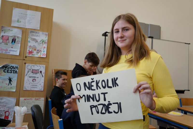 Divadelní představení žáků 7. ročníku