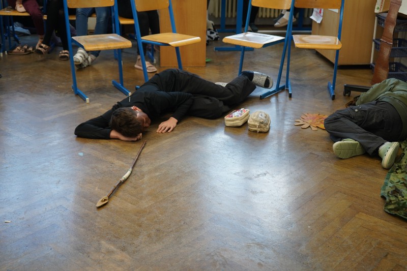 Divadelní představení žáků 7. ročníku