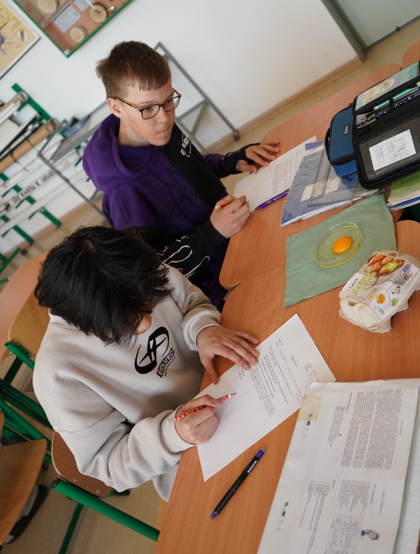 Laboratorní práce v přírodopisu 7. ročníku