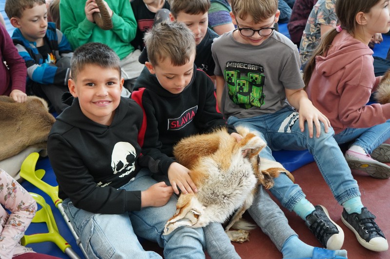 Setkání s myslivkyní