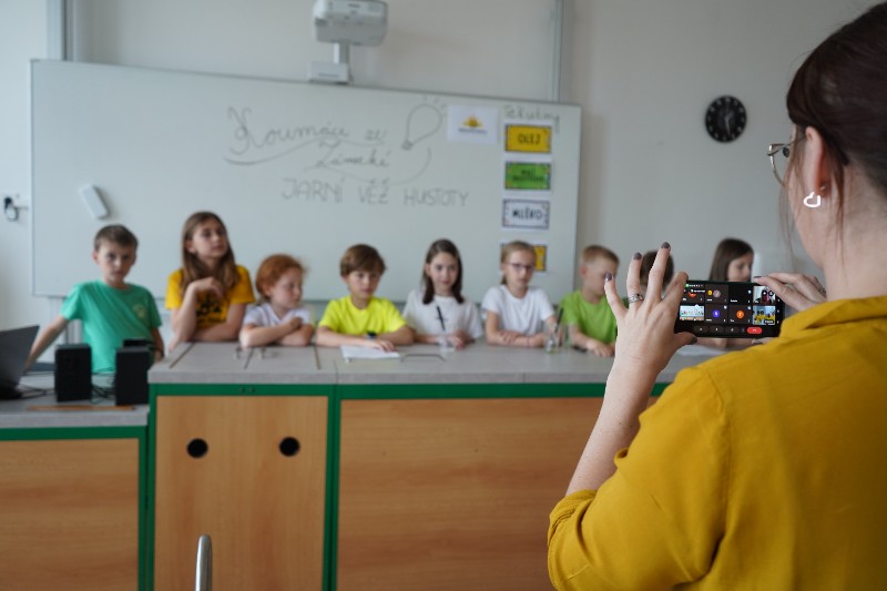 Příprava koumáků na soutěž Pohár vědy a techniky