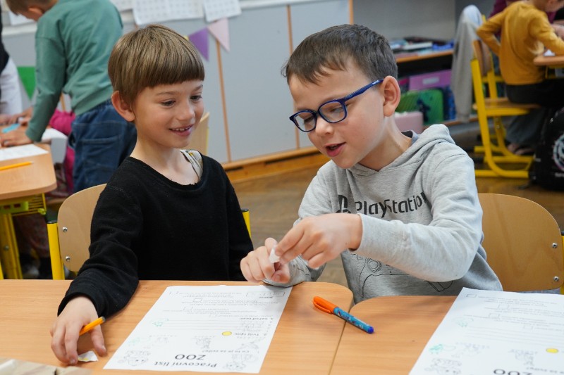 Den dětí prvňáčků a deváťáků