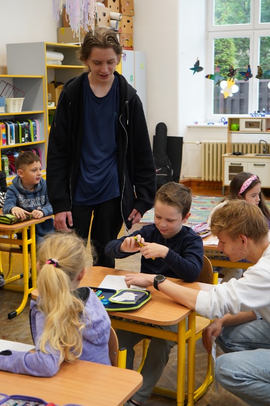 Den dětí prvňáčků a deváťáků