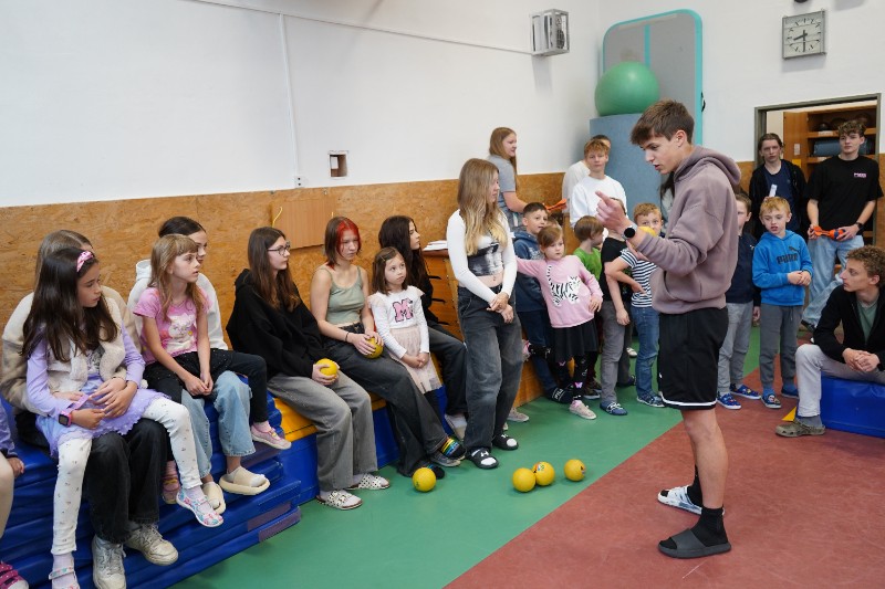 Den dětí prvňáčků a deváťáků