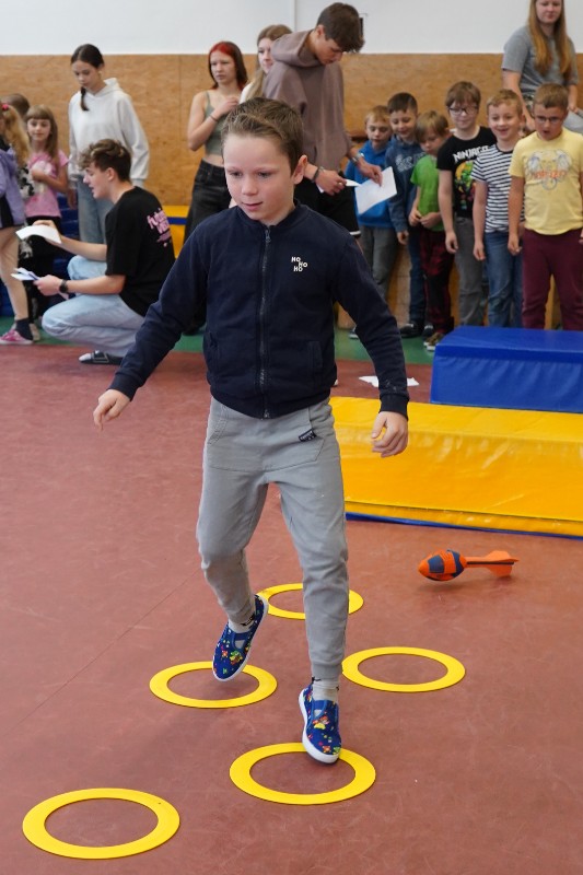 Den dětí prvňáčků a deváťáků