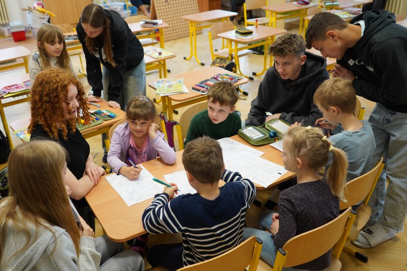 Den dětí prvňáčků a deváťáků