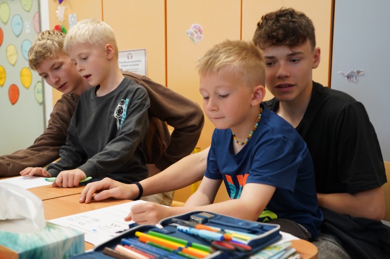 Den dětí prvňáčků a deváťáků