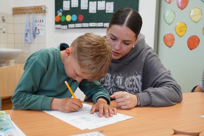 Den dětí prvňáčků a deváťáků