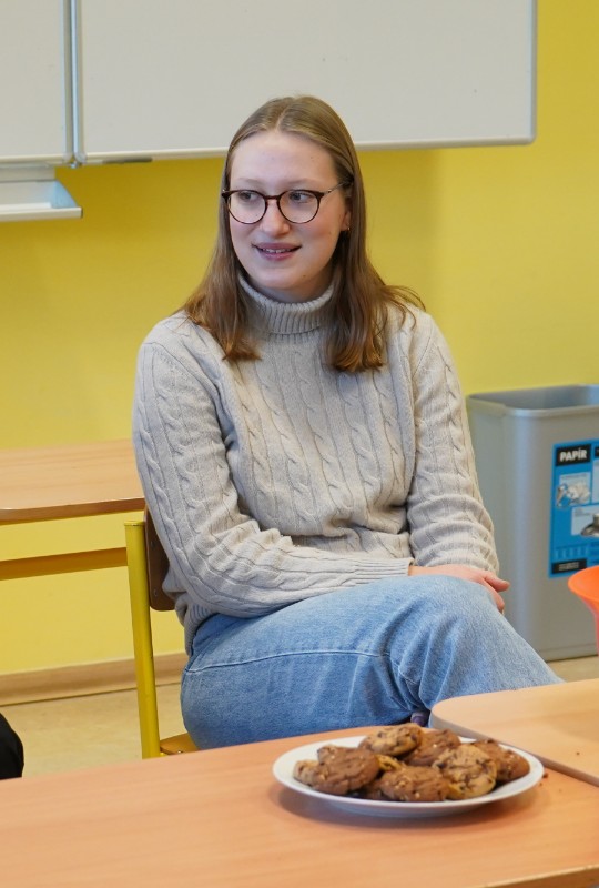 Rodilý mluvčí v hodině německého jazyka