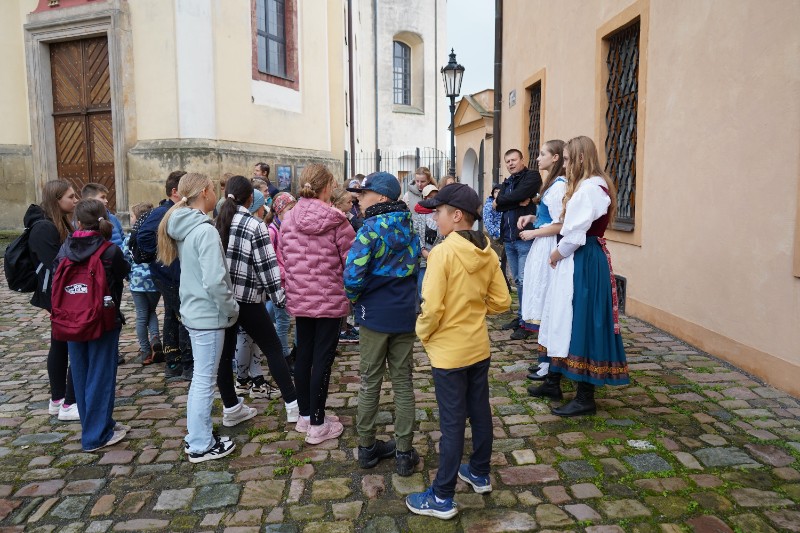 Návštěva z partnerské školy ZŠ Štefana Kluberta v Levoči