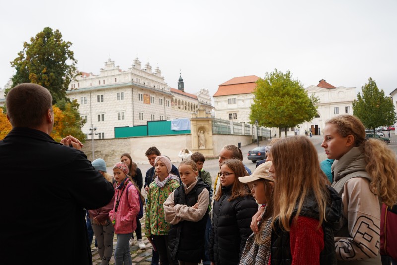 Návštěva z partnerské školy ZŠ Štefana Kluberta v Levoči