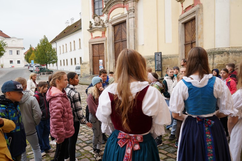 Návštěva z partnerské školy ZŠ Štefana Kluberta v Levoči