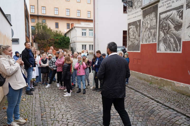 Návštěva z partnerské školy ZŠ Štefana Kluberta v Levoči
