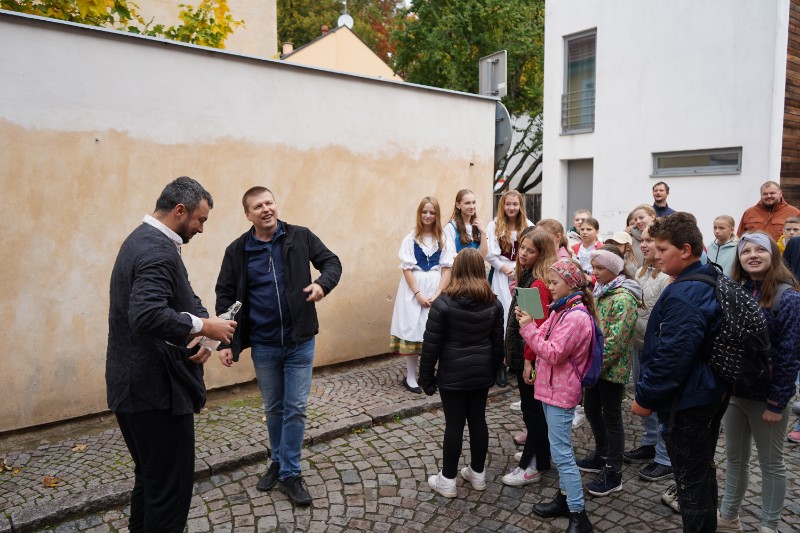 Návštěva z partnerské školy ZŠ Štefana Kluberta v Levoči