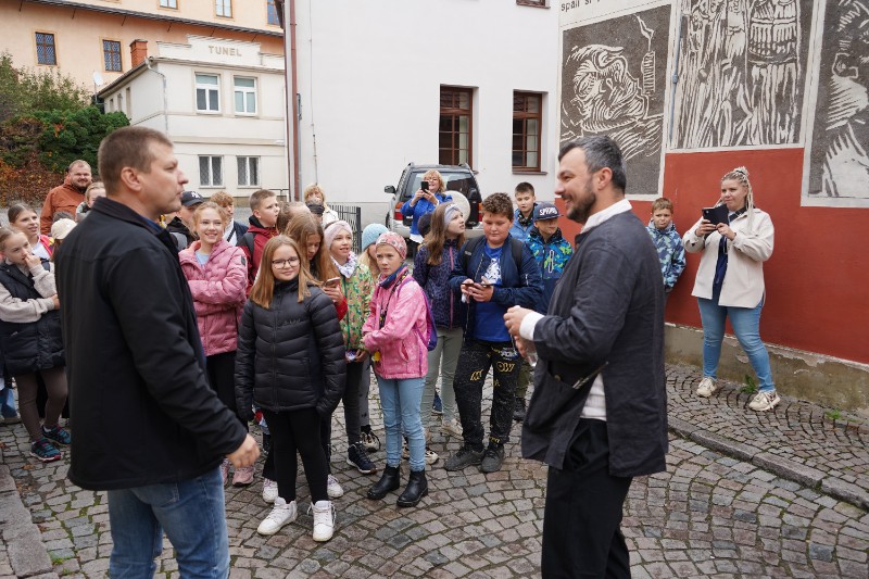 Návštěva z partnerské školy ZŠ Štefana Kluberta v Levoči