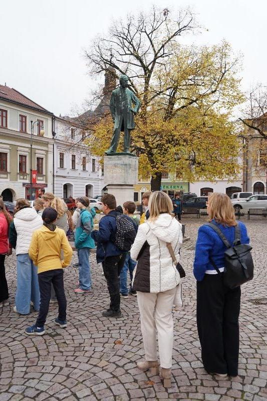 Návštěva z partnerské školy ZŠ Štefana Kluberta v Levoči