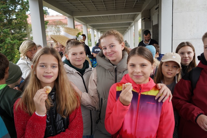 Návštěva z partnerské školy ZŠ Štefana Kluberta v Levoči