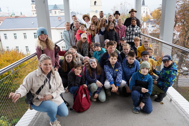 Návštěva z partnerské školy ZŠ Štefana Kluberta v Levoči