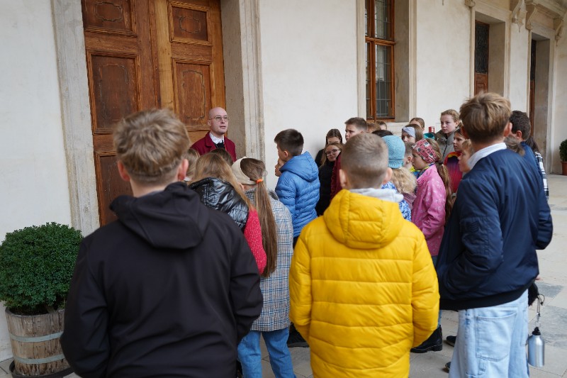 Návštěva z partnerské školy ZŠ Štefana Kluberta v Levoči