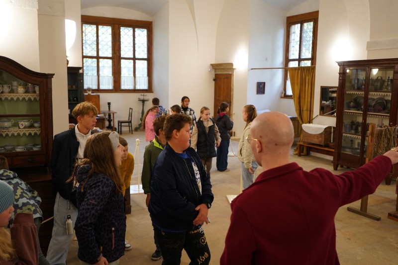 Návštěva z partnerské školy ZŠ Štefana Kluberta v Levoči