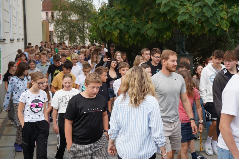 Cvičná evakuace školy